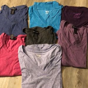 Various v necks